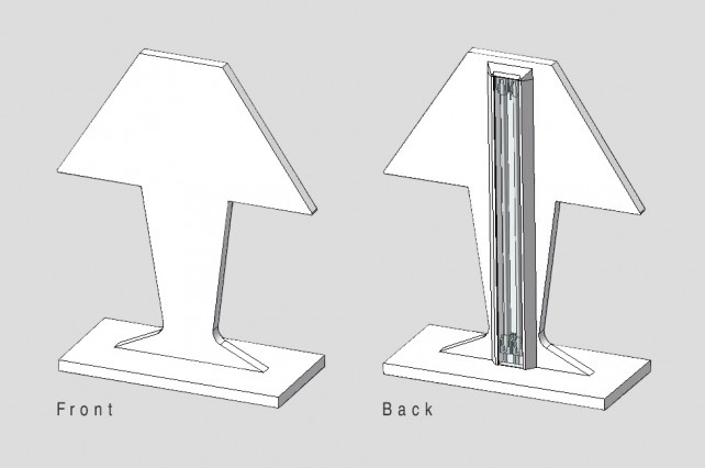 FLUO LAMPS Indoor CAO Solidworks