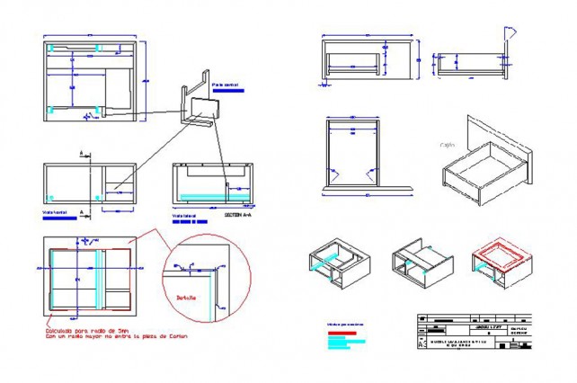 NARA Furnitures drawings