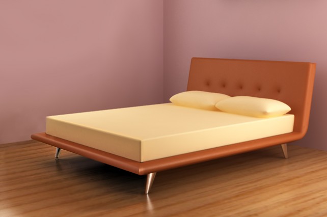 SCARLETT Bed rendering